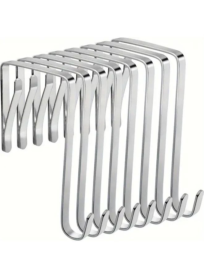 5 قطع خطافات أبواب بدون ثقب، خطافات تخزين معدنية متعددة الاستخدامات للاستخدام المنزلي - Image 2