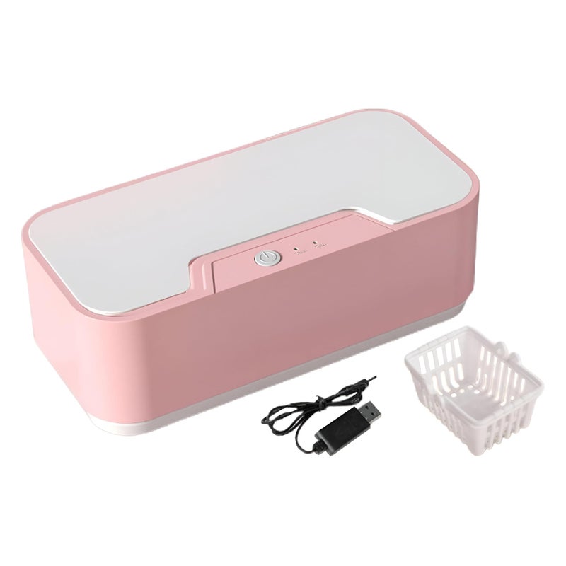 Ultrasonic Jewelry Cleaner - Portable Device with Selectable Cleaning Modes for Glasses and Earrings, Compact and Efficient for Daily Use - Image 1