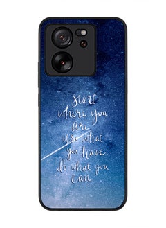 Stylizedd Rugged Black Edge case for Xiaomi 13T / Xiaomi 13T Pro, Slim fit Soft Case Flexible Rubber Edges Anti Drop TPU Gel Thin Cover - Start, Use, Do  - Image 1