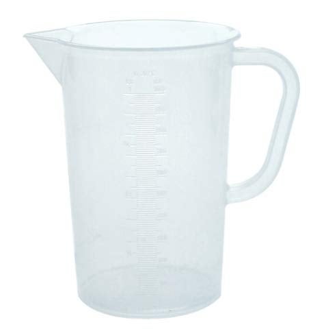 MRSC Measuring Jug 500ml Moulded in Polypropylene (polylab) Set of 1 Item - Image 3