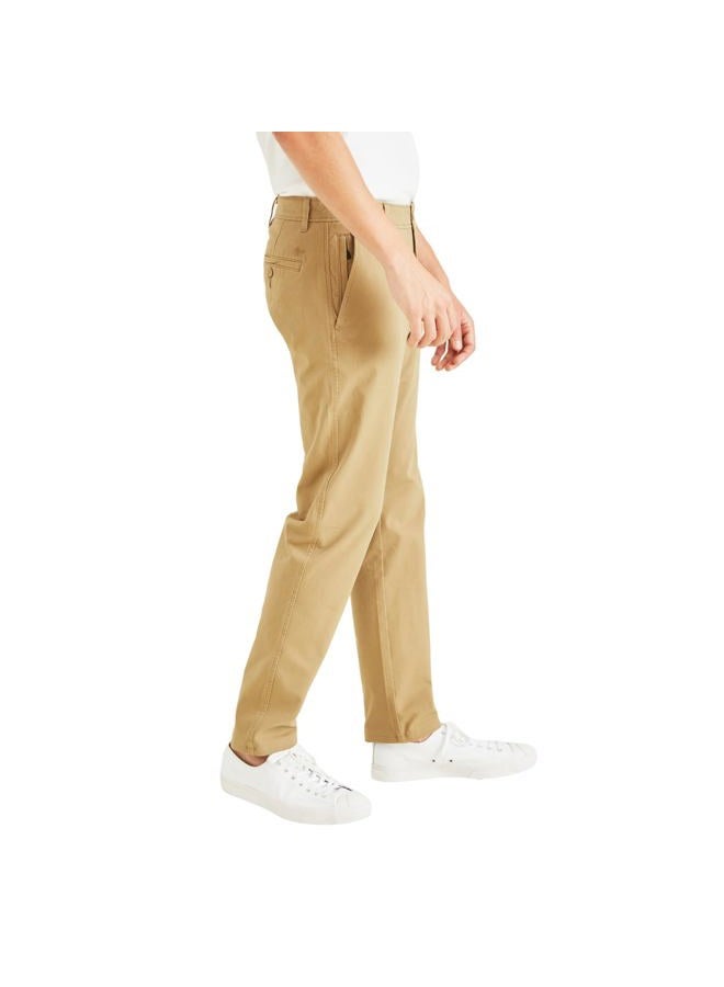 DOCKERS Men's Slim Fit Smart 360 FLEX Ultimate Chino Pants Casual, New British Khaki (Waterless), 36W x 32L - Image 2