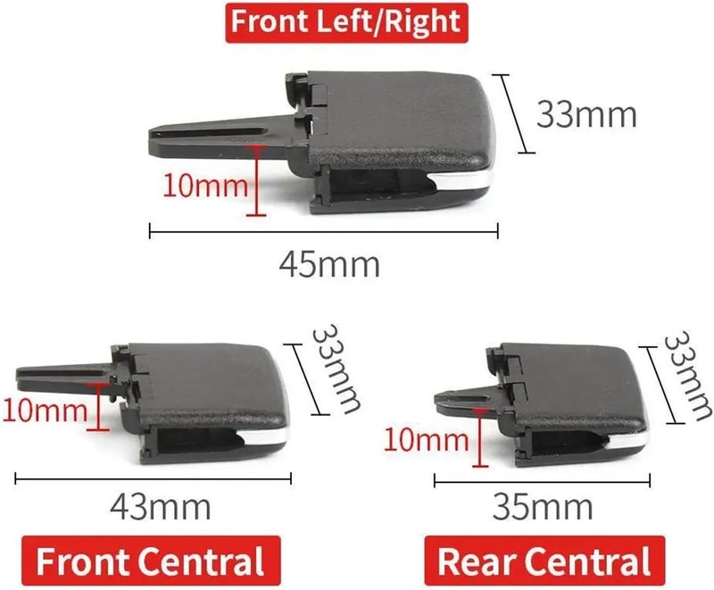Yurefax Air Vent Outlet Tab Clip Repair Kit - Image 2