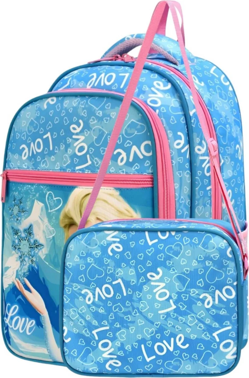 Tezzgelsin Waterproof Lunch Bag Orthopedic 3 Compartment Primary School Bag Middle School Bag School Bag