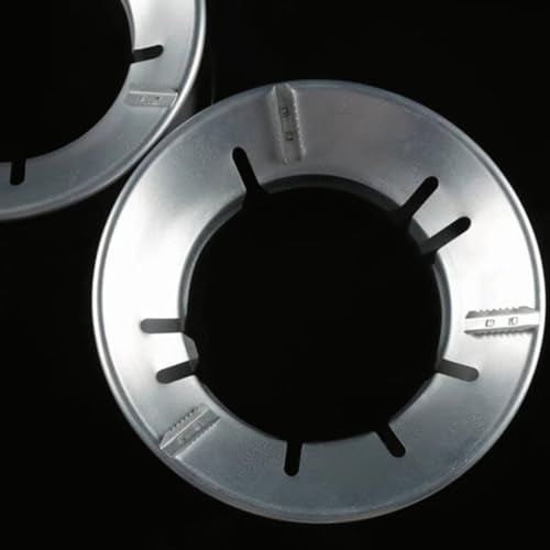 PUTHAK Gas Saver Burner Stand | Gas Saver Jali | Windproof Gas Saver Stand | SAS Saving Ring | Gas Saver Round Burner Stand, Suitable for All Gas Stove (Silver) (Pack of 2) - Image 5