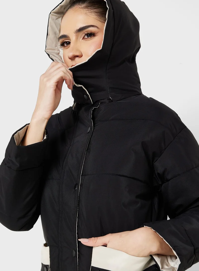 ELLA Classic Longline Padded Jacket