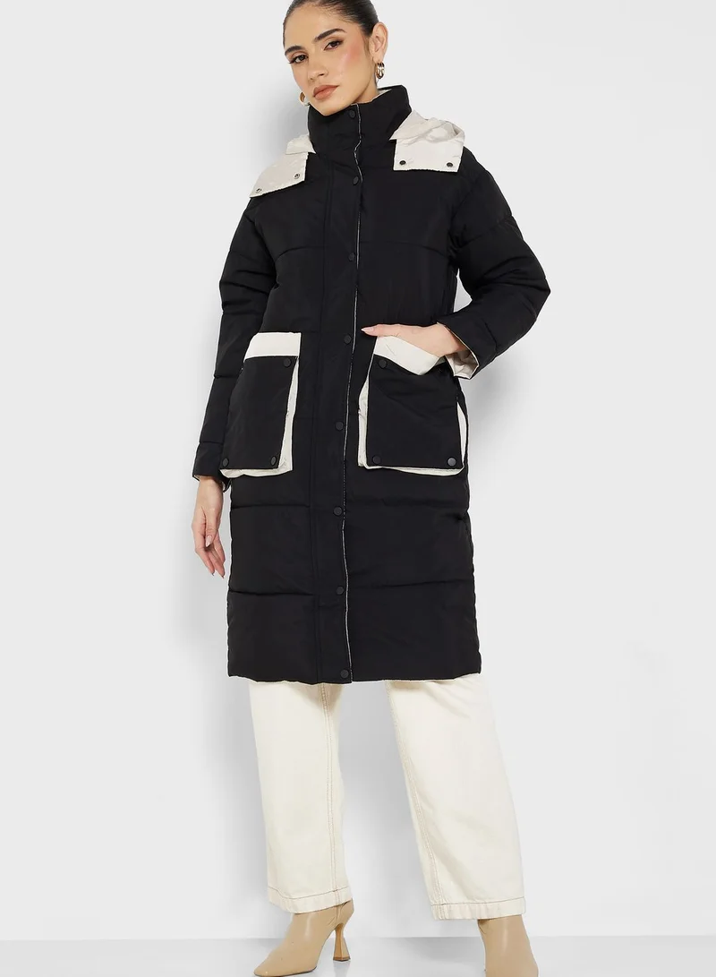 ELLA Classic Longline Padded Jacket
