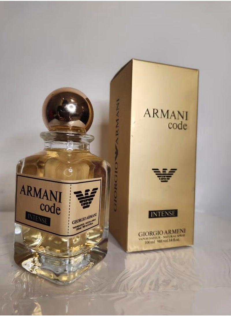 INTENSE - Code Armani Perfume for Men 100 ml - Image 1