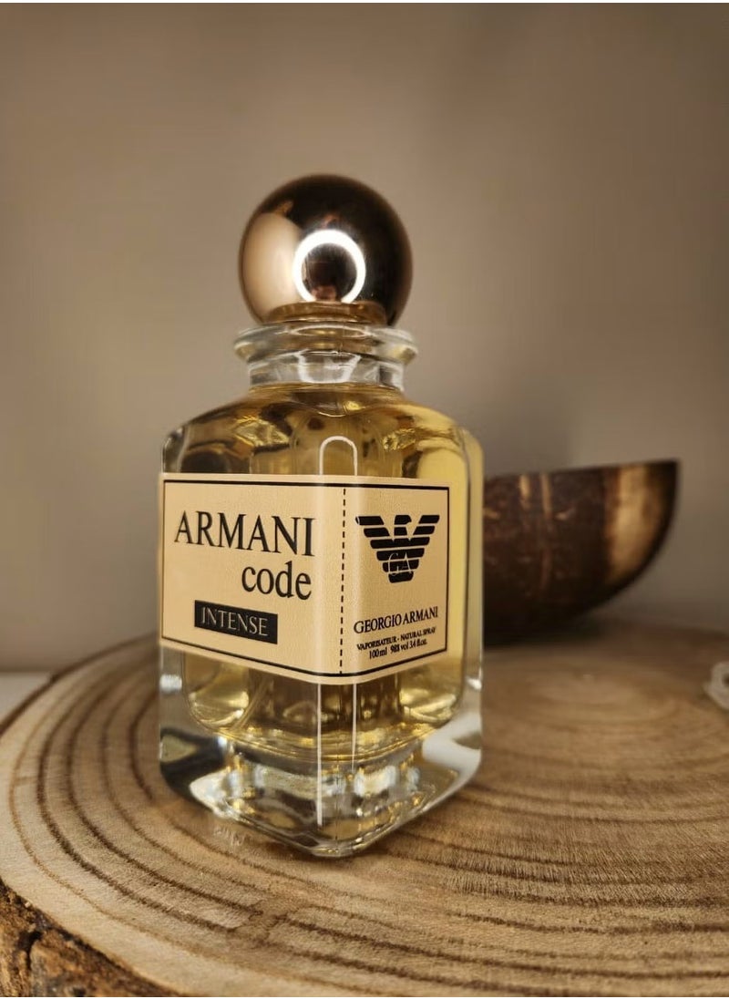 INTENSE - Code Armani Perfume for Men 100 ml - Image 1