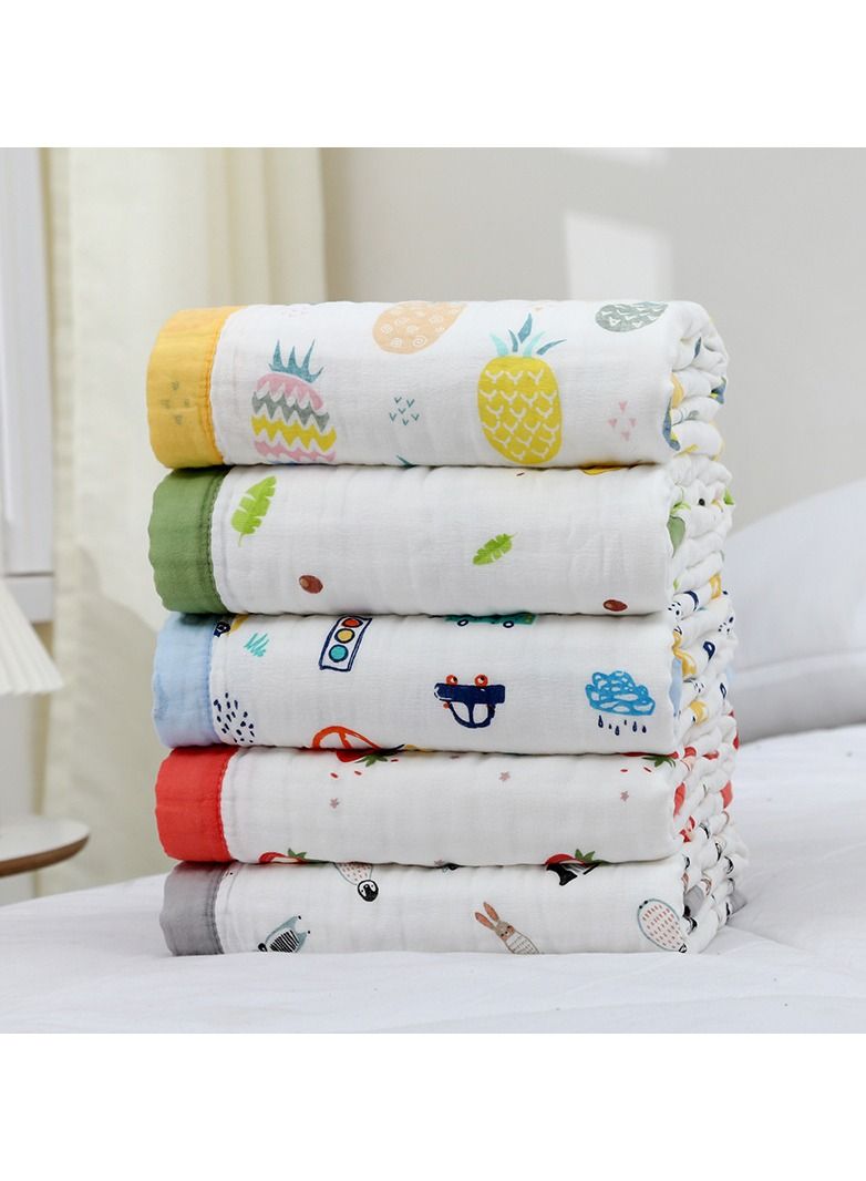 Pure Cotton Cartoon Printed Bath Towels