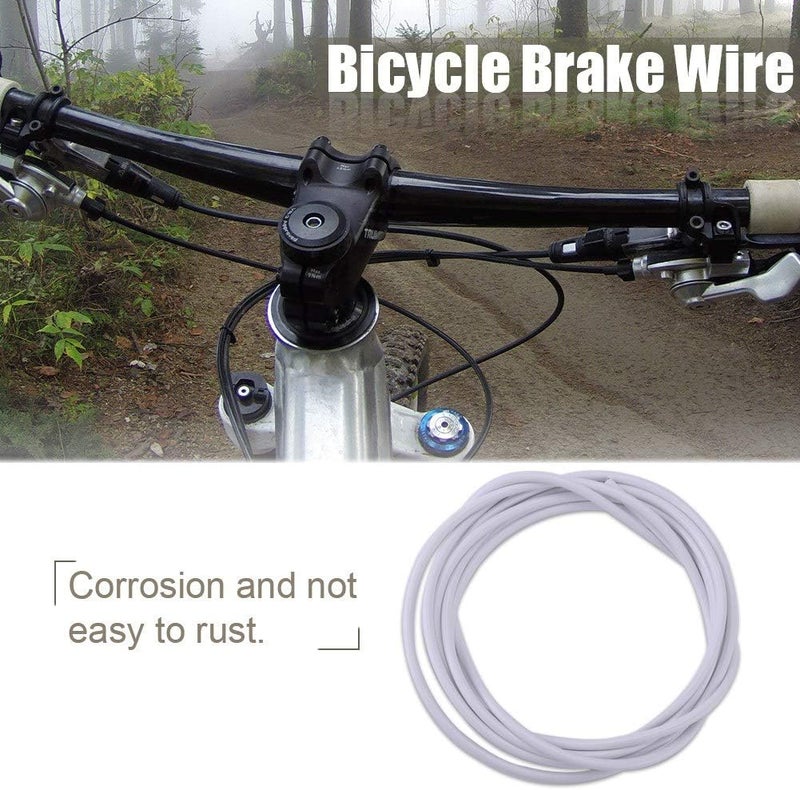 Cycling Brake Cable, Bike Brake Replacement Wire for Road MTB Bikes, 3 Meters - Image 2