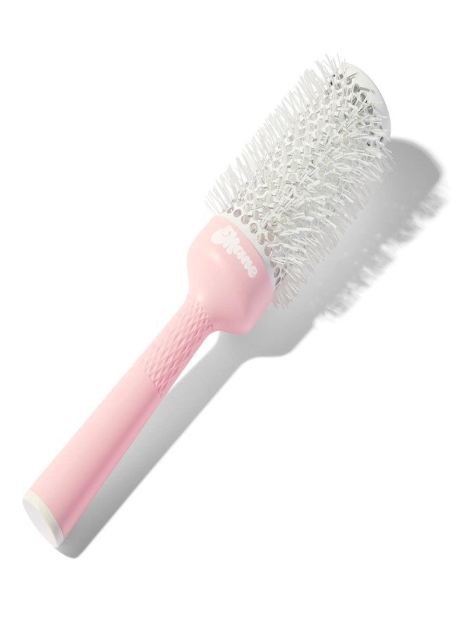 Mane BRB 33mm (1.7") Ceramic Round Hair Brush - Round Blowout Brush for Shoulder Length Hair or Longer - Increases Shine and Helps with Frizz Control - Made with a Ergonomically Designed Handle - Image 2