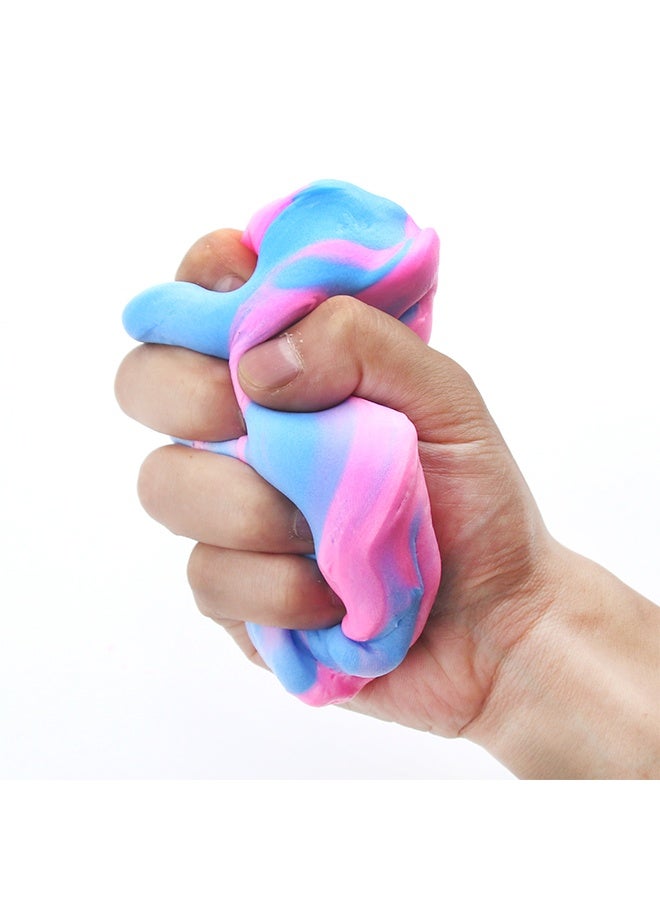 بيوينتي مجموعة صنع سلايم حلوى قوس قزح للأطفال - مجموعة سلايم زبدة السحابة الرقيقة مع غراء شفاف ومنشط وحلوى - هدايا ألعاب حسية ملونة للحفلات وأنشطة الأطفال - Image 4