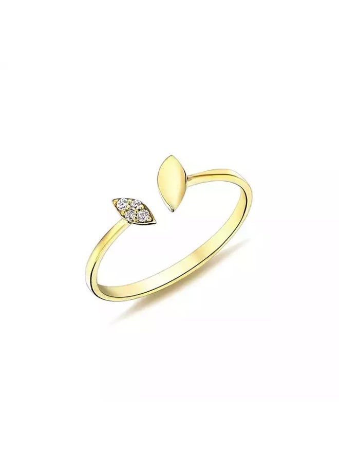 Ruby Art Gold 18K Pure Gold Women’s Ring - Premium Finish & Elegant Style - (1.09)  Gram - Image 1