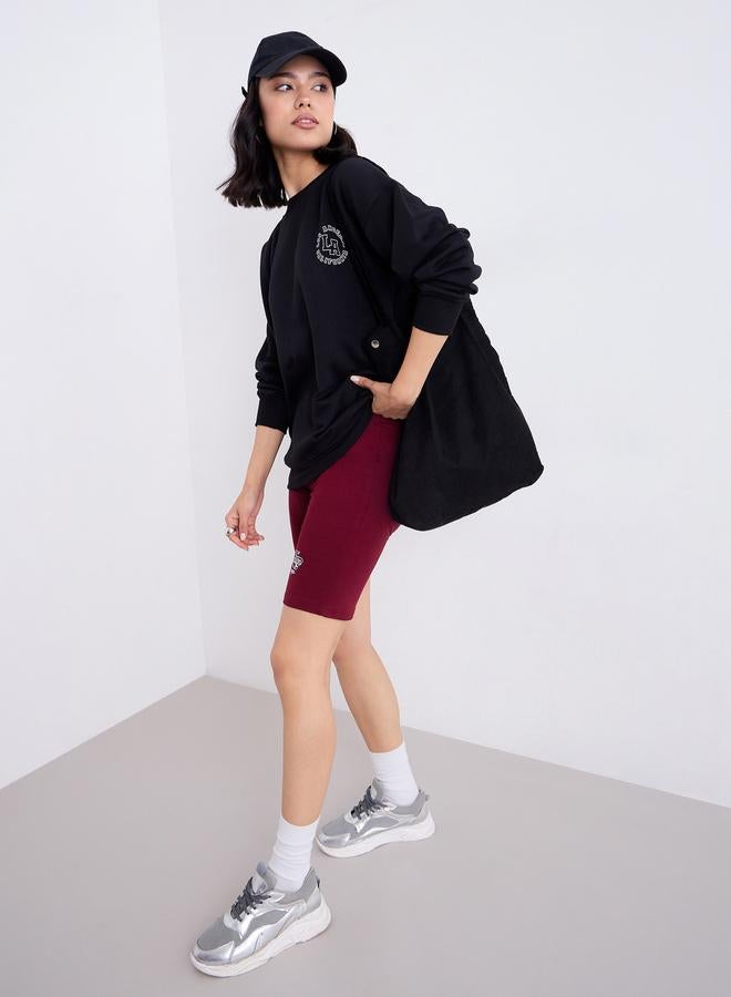 ستايلي شورت ركوب دراجات مطبوع - Image 2