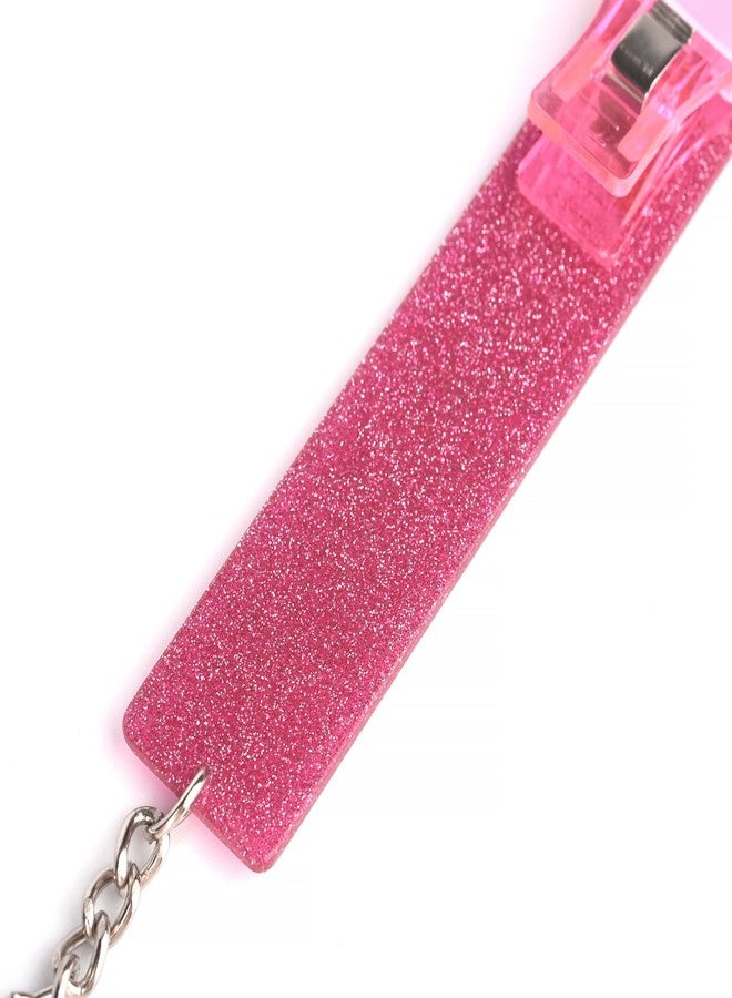 رولابلينج مشبك رولابلينج متعدد الوظائف لسحب البطاقات بدون تلامس، متوفر بـ 7 ألوان، مناسب للأظافر الاصطناعية الطويلة، مزود بسلسلة مفاتيح متعددة الوظائف لسحب بطاقات الصراف الآلي (وردي). - Image 3