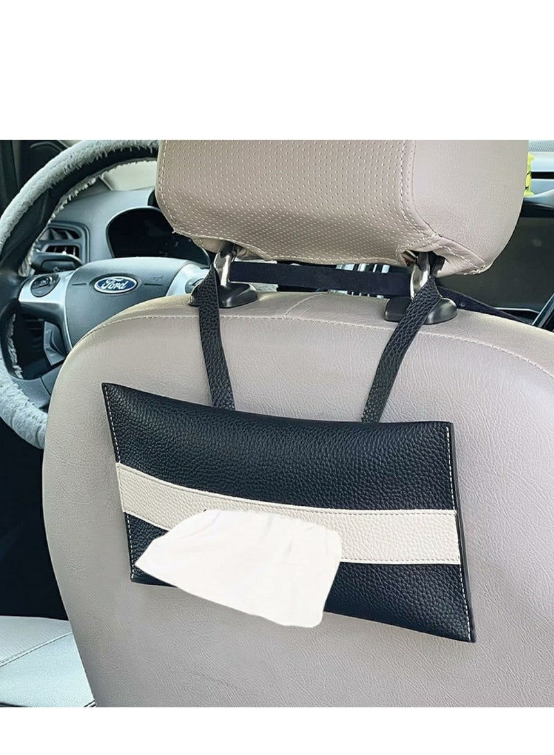 Generic Leather Car Tissue Holder (Black)  - Image 1