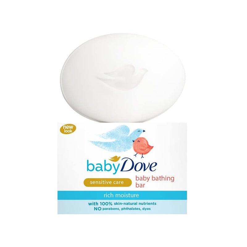 Baby Dove Rich Moisture Bathing Bar, 75g - India - Image 1