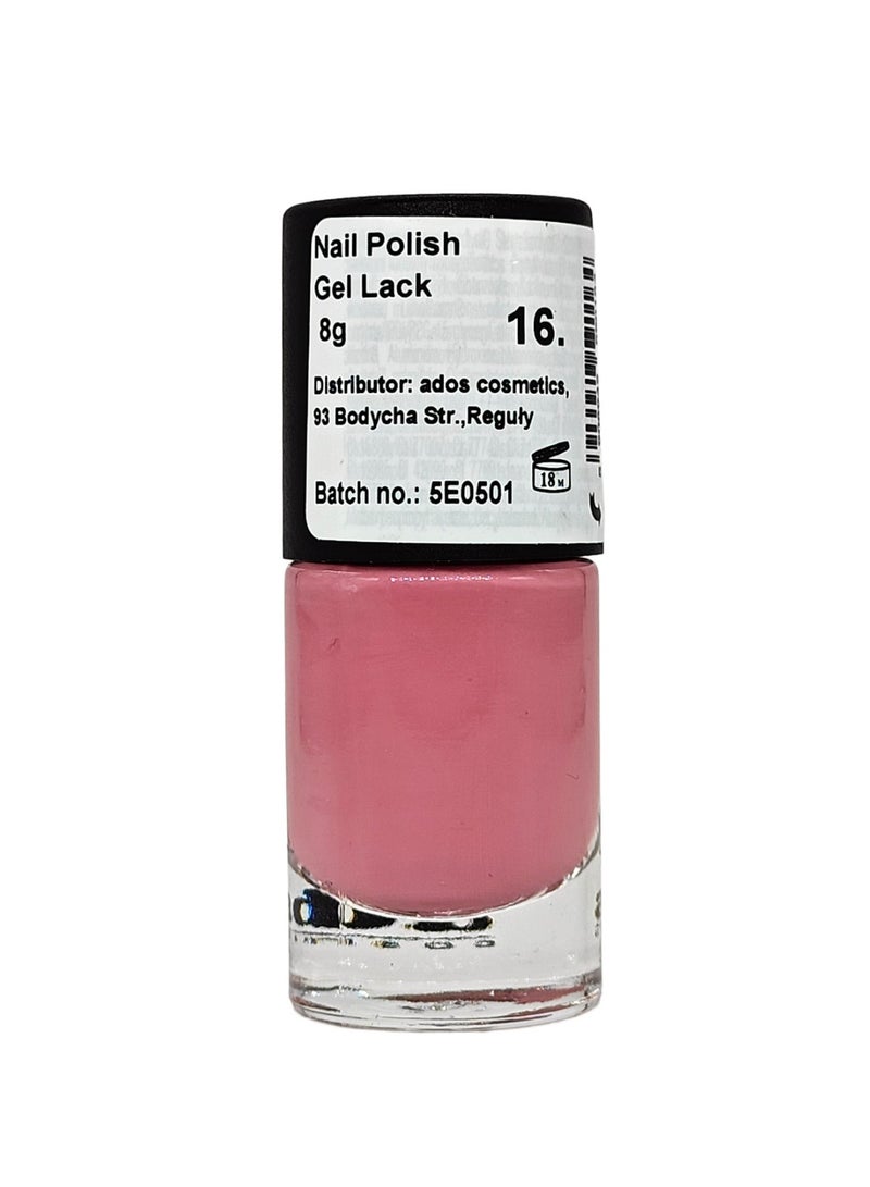 ados Nail Polish Gel Lack 8 g - No. 16 - Image 2
