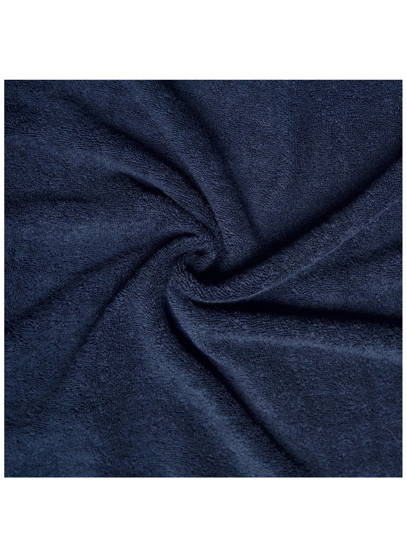 Aten Homeware ATEN Homeware Supreme Egyptian Cotton Bath Towel Set – 2 Piece Set with 2 Extra Large Bath Towels 70 x 140 cm, Ultra Soft, Highly Absorbent, OEKO-TEX Certified, Made in Egypt - (Navy) - 2 PIECES  - Image 2