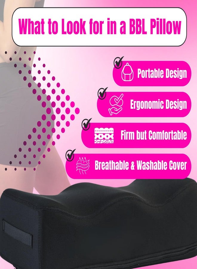 bombshell booty pillow BBL Pillow After Surgery Lifting Cushions, Soft Butt Cushion with Lipo Foam Board, Butt Pillow with Ab Board Post Surgerys Liposuction, Lipo Foams Booty Pillows BBL Post Surgery Supplies - Image 3
