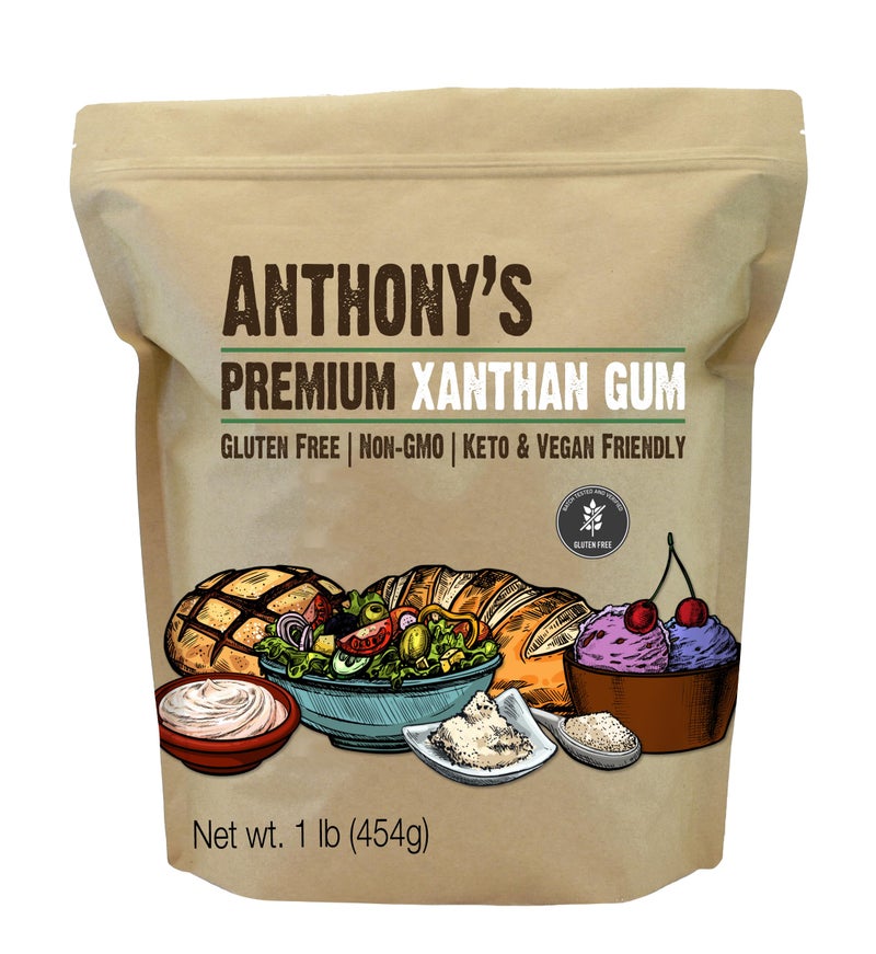 Anthony's Xanthan Gum, 1 lb, Batch Tested Gluten Free, Keto Friendly, Product of USA - Image 1