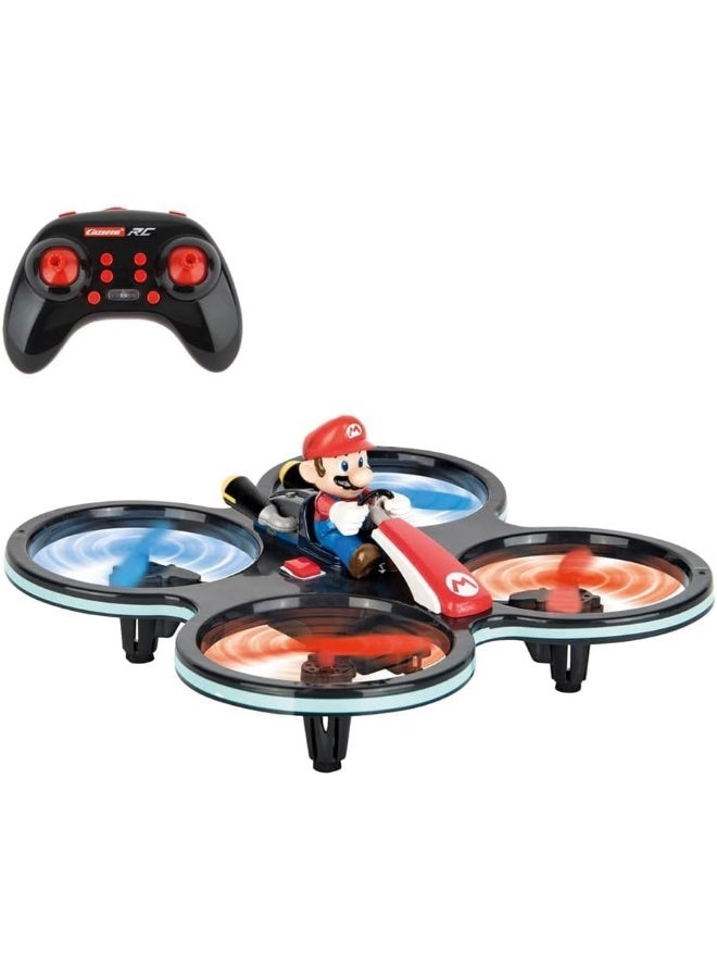 Carrera RC 2.4GHz Mini Mario Copter I Officially Licensed I Rotor Protection Cage I Auto Take-off & Landing I For Ages 8+ - Image 2