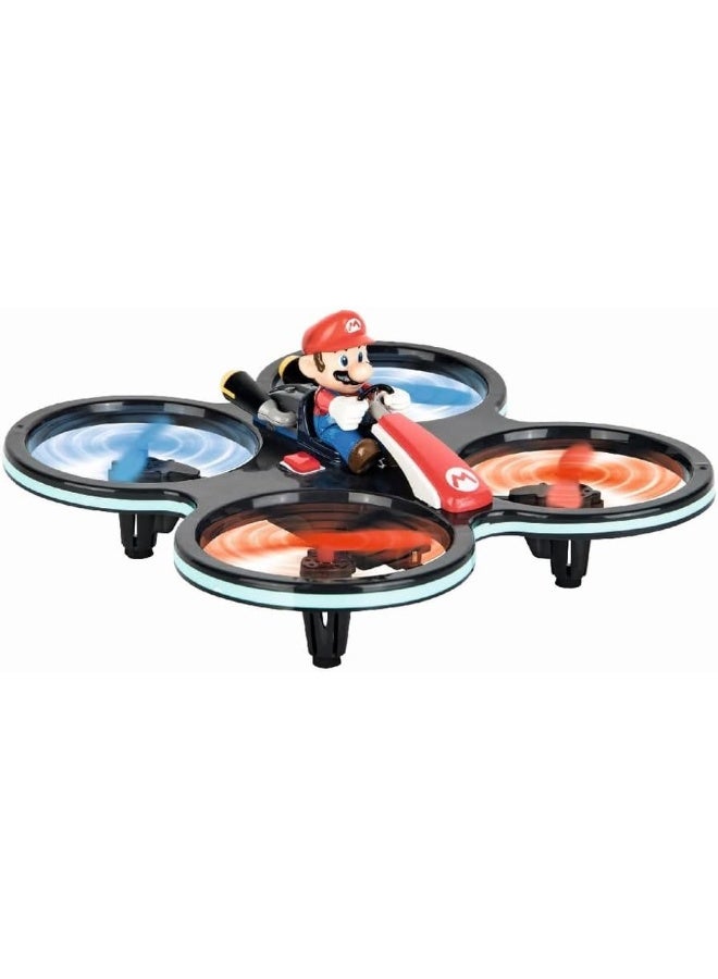 Carrera RC 2.4GHz Mini Mario Copter I Officially Licensed I Rotor Protection Cage I Auto Take-off & Landing I For Ages 8+ - Image 1