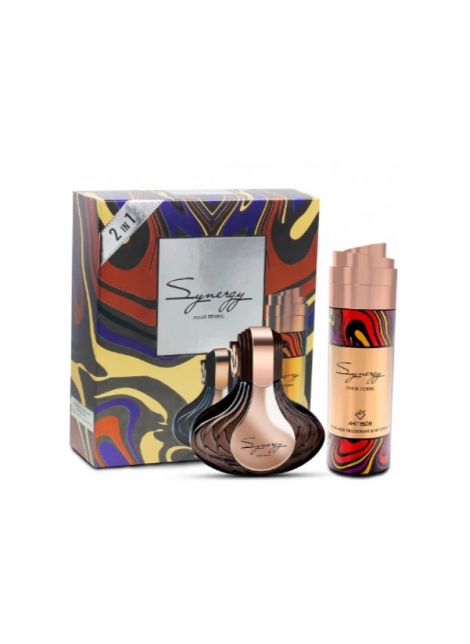 Mirada Synergy EDP For Women 100ml + Body Spray 200ml  - Image 1
