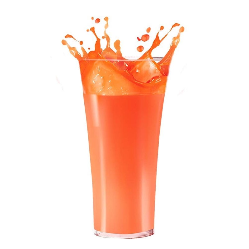 PARSE PERSONAL CARE Plastic Juice Glass 6 Pieces Transparent - Image 3