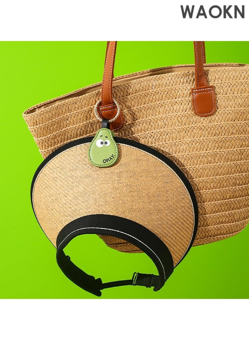 دبليو أيه أو كي أن مشبك قبعات للسفر - مشبك مغناطيسي لطيف لحقيبة القبعات | ملصقات حقائب سفر متعددة الاستخدامات، منظم قبعات محمول، حامل قبعات للسفر في الهواء الطلق، حقيبة يد - ملحقات سفر أساسية للعطلات - Image 3