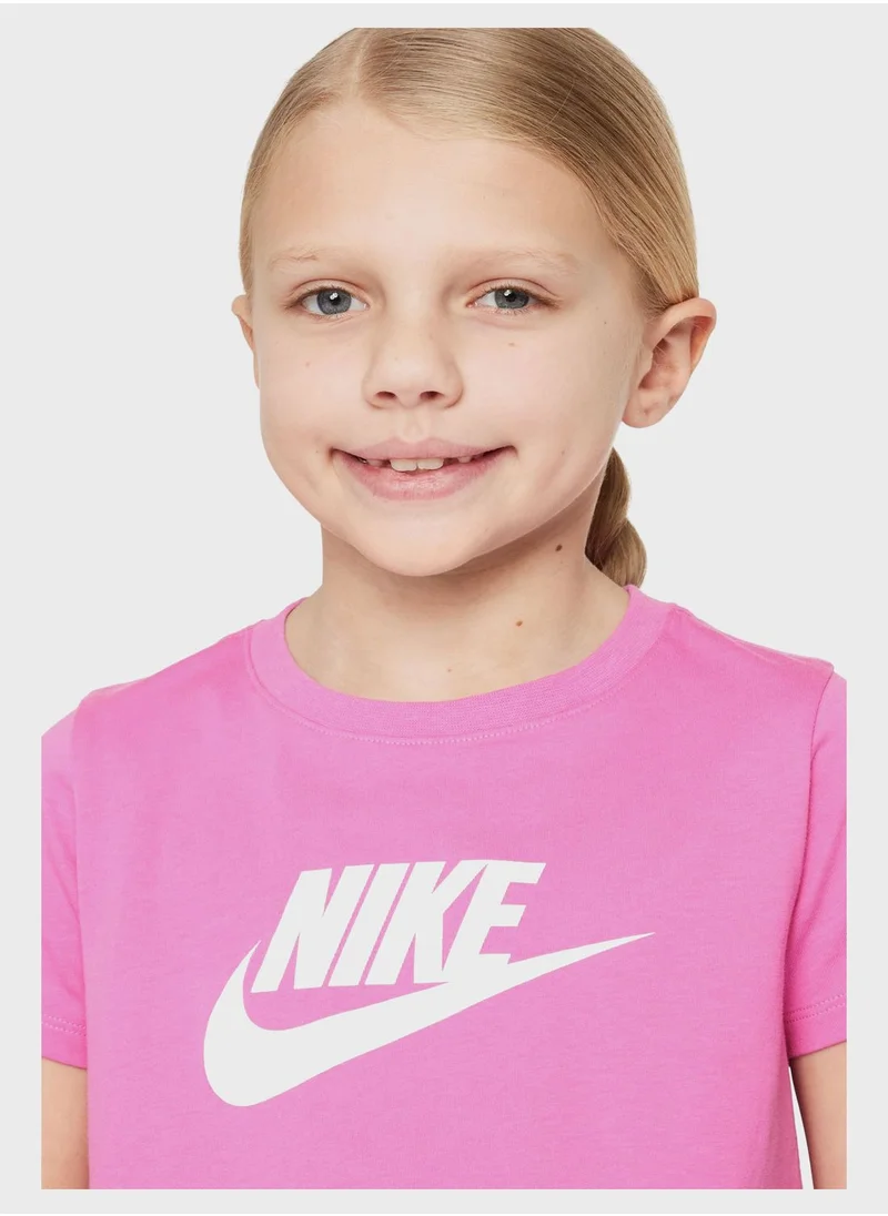 Nike Youth Nsw Futura Cropped T-Shirt