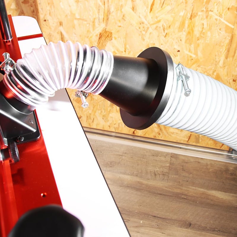 O'Skool 4"" Port Magnetic Dust Collector System Black - Image 4