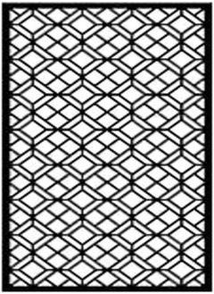 Generic MDF Wooden Decoration Pannel from YusufArt 30X60-6ml, 2725596775597 