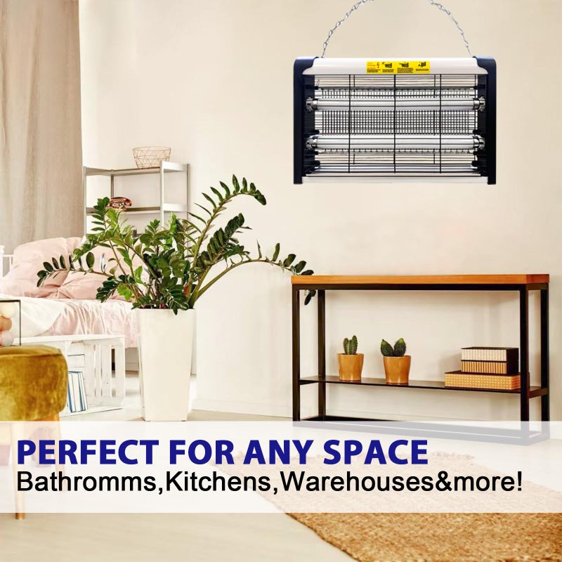 BAIMNOCM 20W Electric Indoor Bug Zapper, Mosquito Trap with UV Light, Insect Killer Eliminator for Home, Office, Restaurant - Image 2