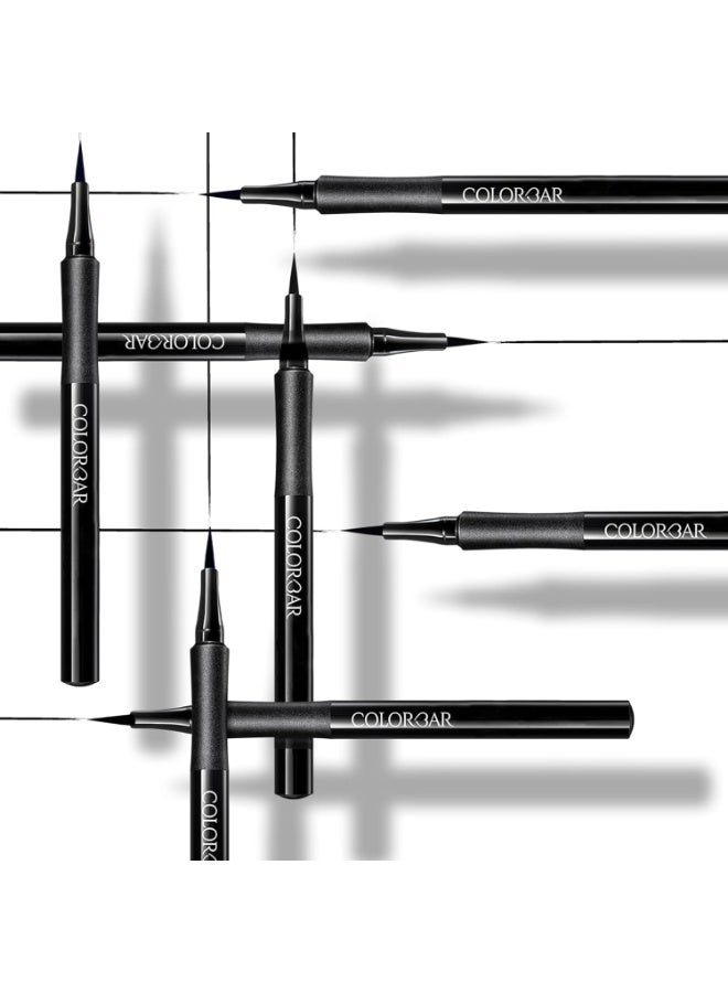 Colorbar Ultimate Eye Liner, Black, 1ml | Waterproof | Transfer-proof | Lasts upto 16 hours - Image 4