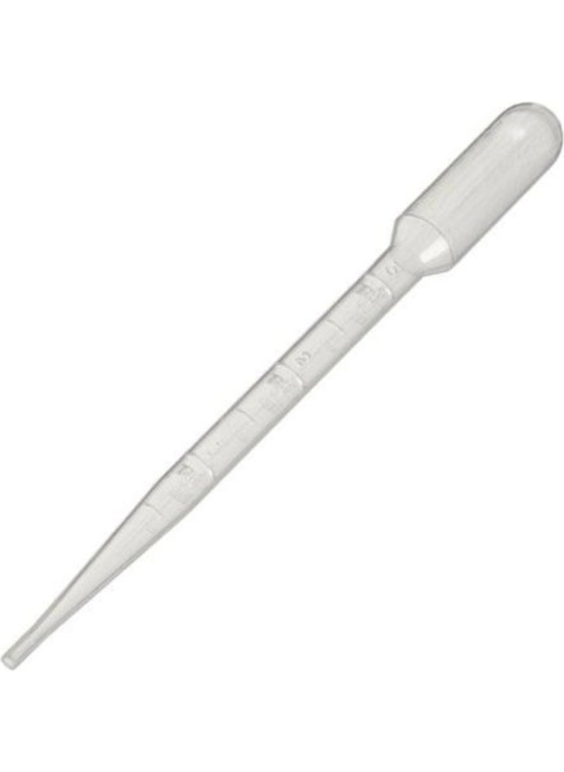 LAB - Pasteur Pipette Plastic Dropper Pipette 3 ml 100 Pieces / Package - Image 1