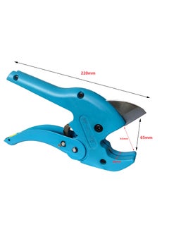 Inditrust Inditrust 342mm Cutter for PVC Plastic PPR Vinyl Rubber Tube High Quality Aluminum Plastic PVC Pipe Cutter Blue Heavy  - Image 4