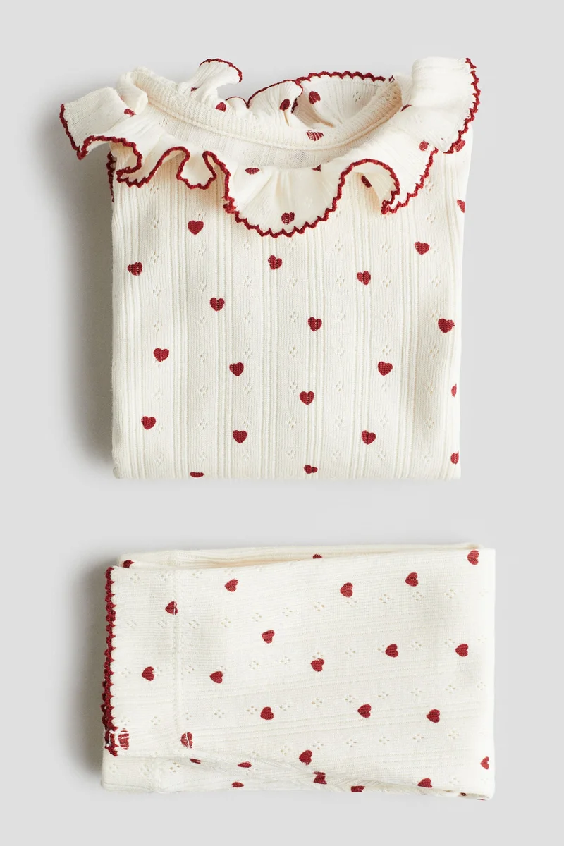 H&M 2-piece cotton jersey set