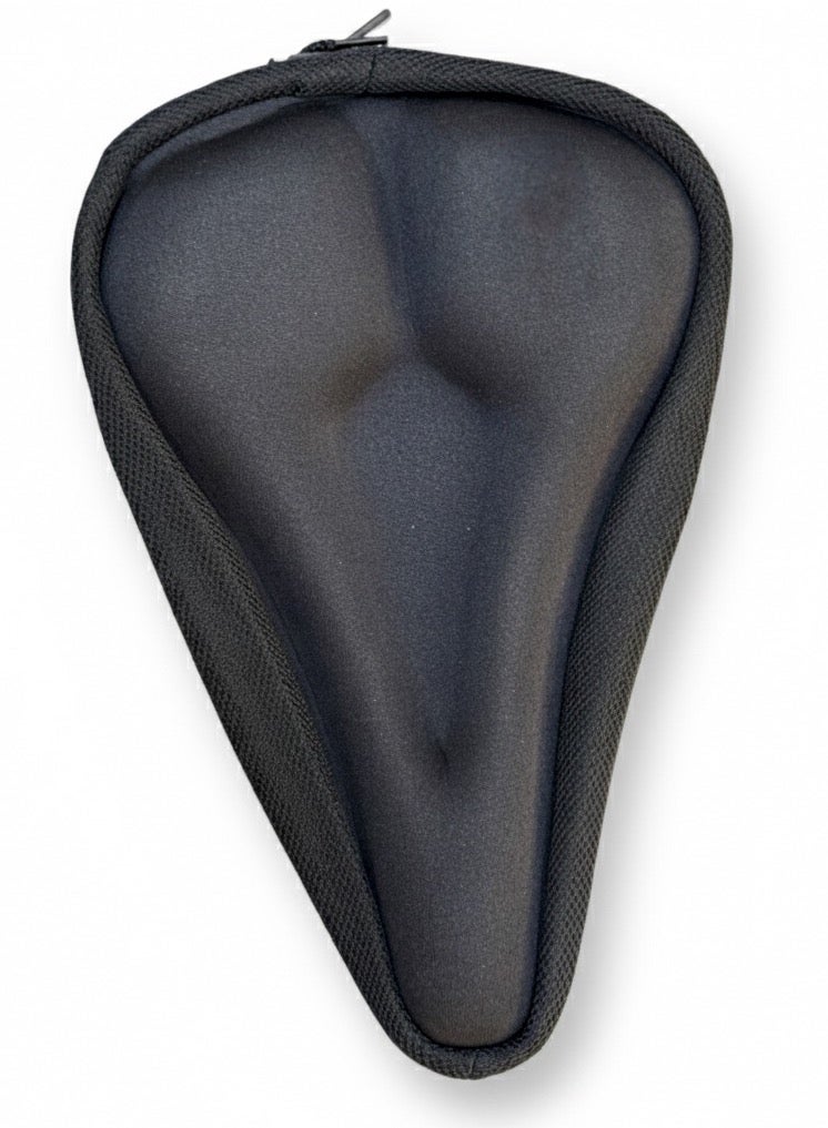 غطاء سرج الدراجة مبطن بالجل، وسادة مريحة للجنسين للرجال والنساء