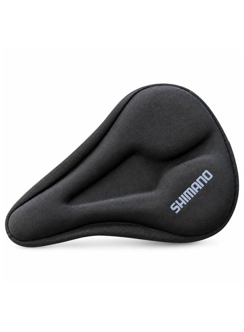 Gel padded bike saddle cover, unisex comfortable pad for men and women