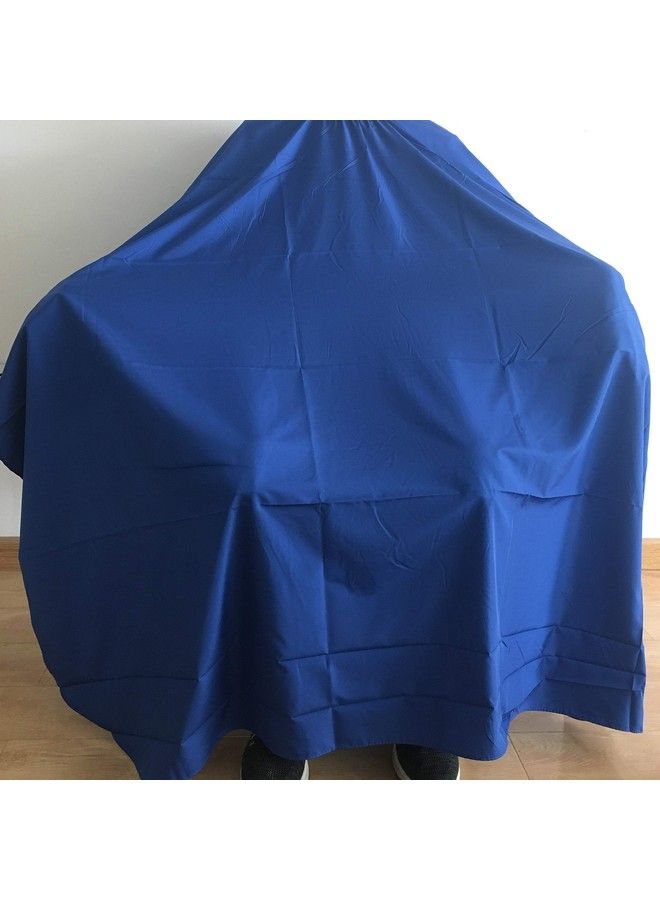 FOK 1Pc Waterproof Unisex Professional Hair Cutting Sheet Cloth Home Salon Use Random (Blue 144X115 Cm) - Image 3