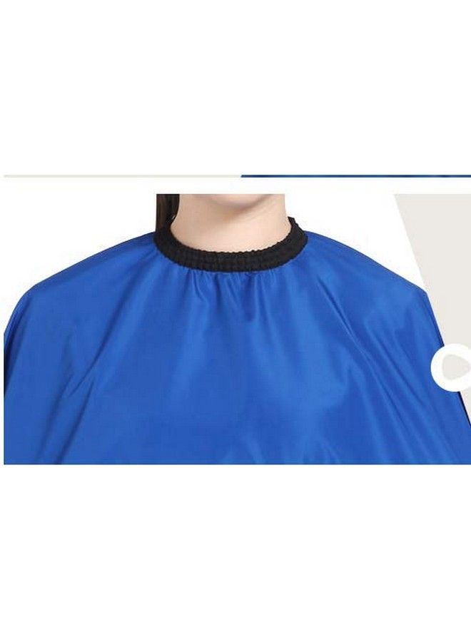 FOK 1Pc Waterproof Unisex Professional Hair Cutting Sheet Cloth Home Salon Use Random (Blue 144X115 Cm) - Image 5