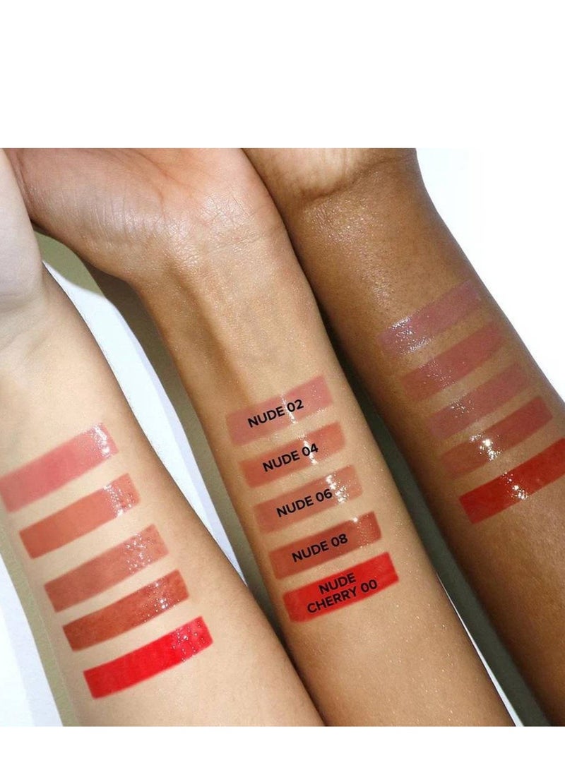 NUDESTIX Nude Plumping Lip Glace- Nude 08, 10ml - Image 3