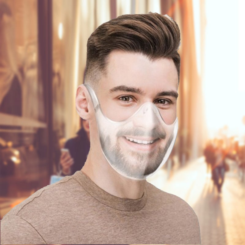 2020 Fashion Outdoor Durable Face Protection Face Shield Transparent Full Face Mask Sport Perfect Fit for Face Reusable Washable - Image 3