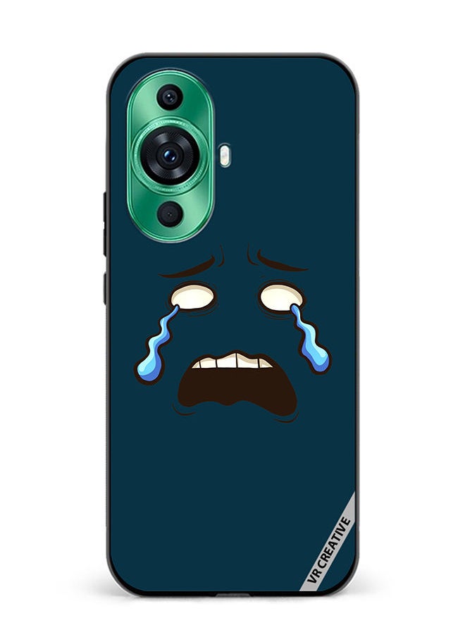 VR CREATIVE - Protective Case Cover For Huawei nova 11 Crying Face Design Multicolour - Image 1