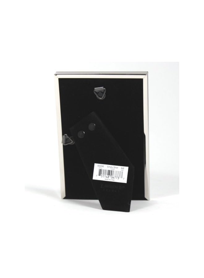 Lawrence Frames إطار صور معدني بسيط من Frames، مقاس 4 × 6 بوصات، فضي - Image 3