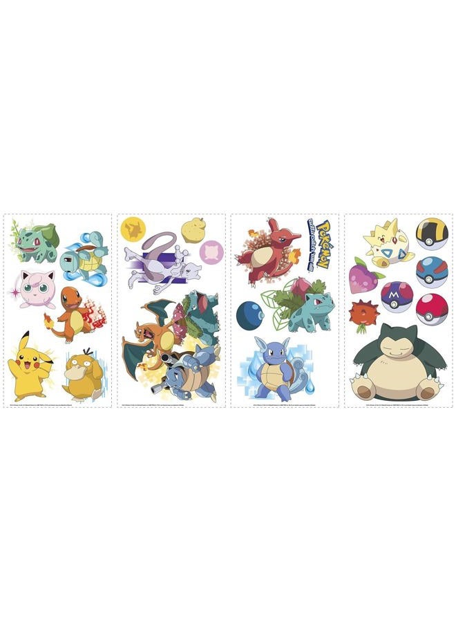 RoomMates RMK2535SCS Pokemon Iconic Peel and Stick Wall Decals - Image 3