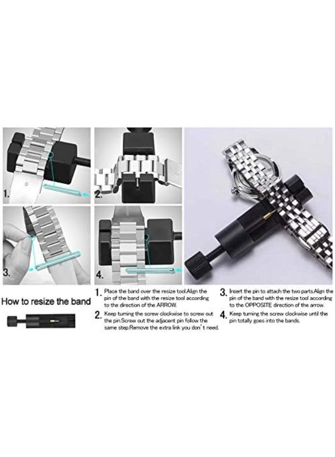 Watch Band Link Removal Tool for Unisex Adults, Black - Image 5