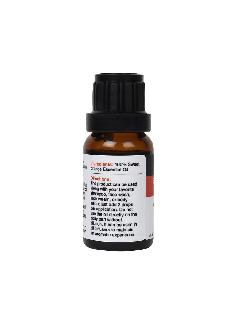 MLSPL BLUEBERRY ORGANICS MLSPL BLUEBERRY ORGANICS Sweet Orange Essential Oil Premium Therapeutic 15 ml  - Image 4