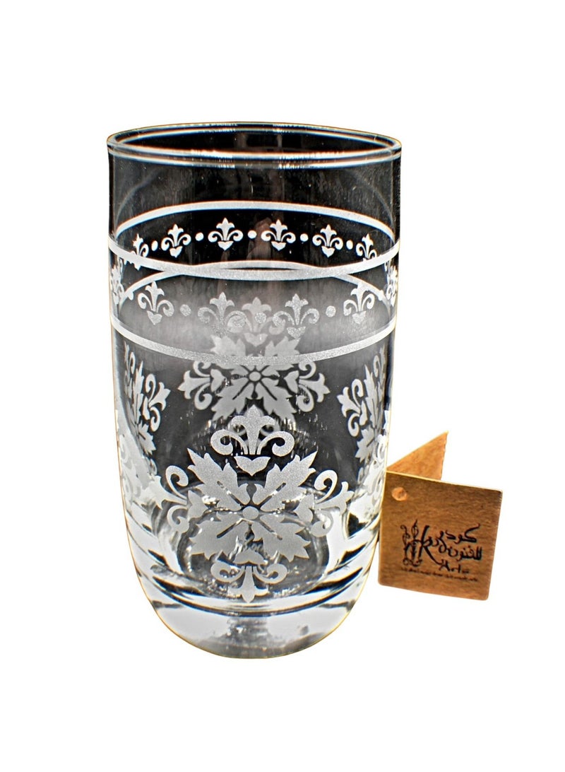 KuduArts Tumblers Glass Cups for Water Juice 6 Pieces - Image 3